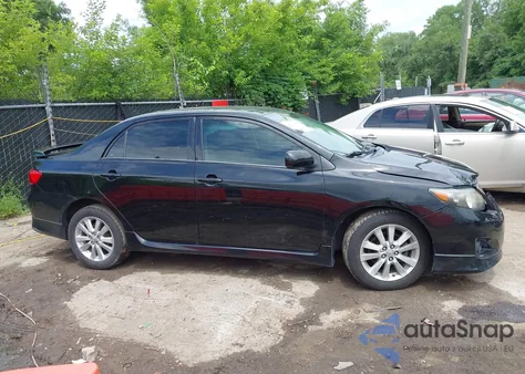 2010 Toyota Corolla S from USA, damaged, VIN 2T1BU4EE4AC504227